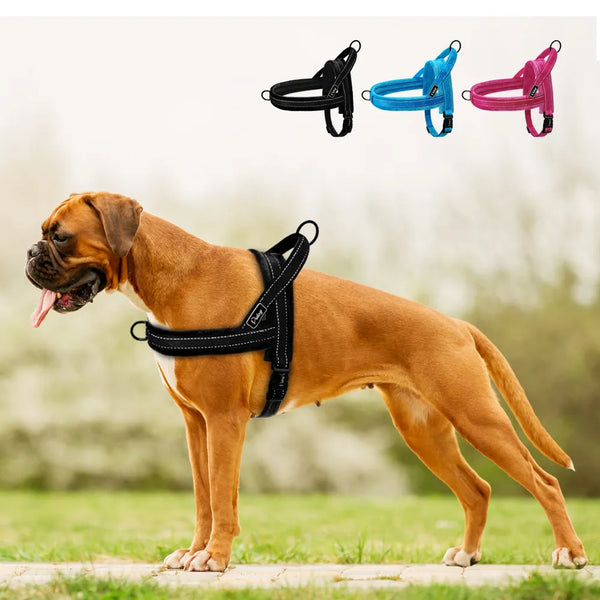 Reflective No-Pull Dog Harness for Large Breeds