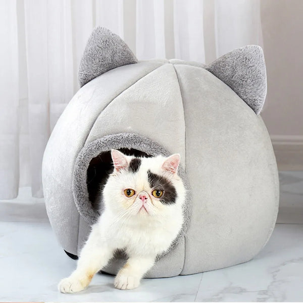 Warm Tent Cave Bed for Cats