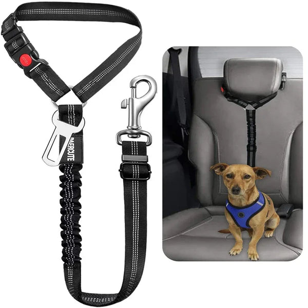 Adjustable Two-in-One Pet Safety Belt